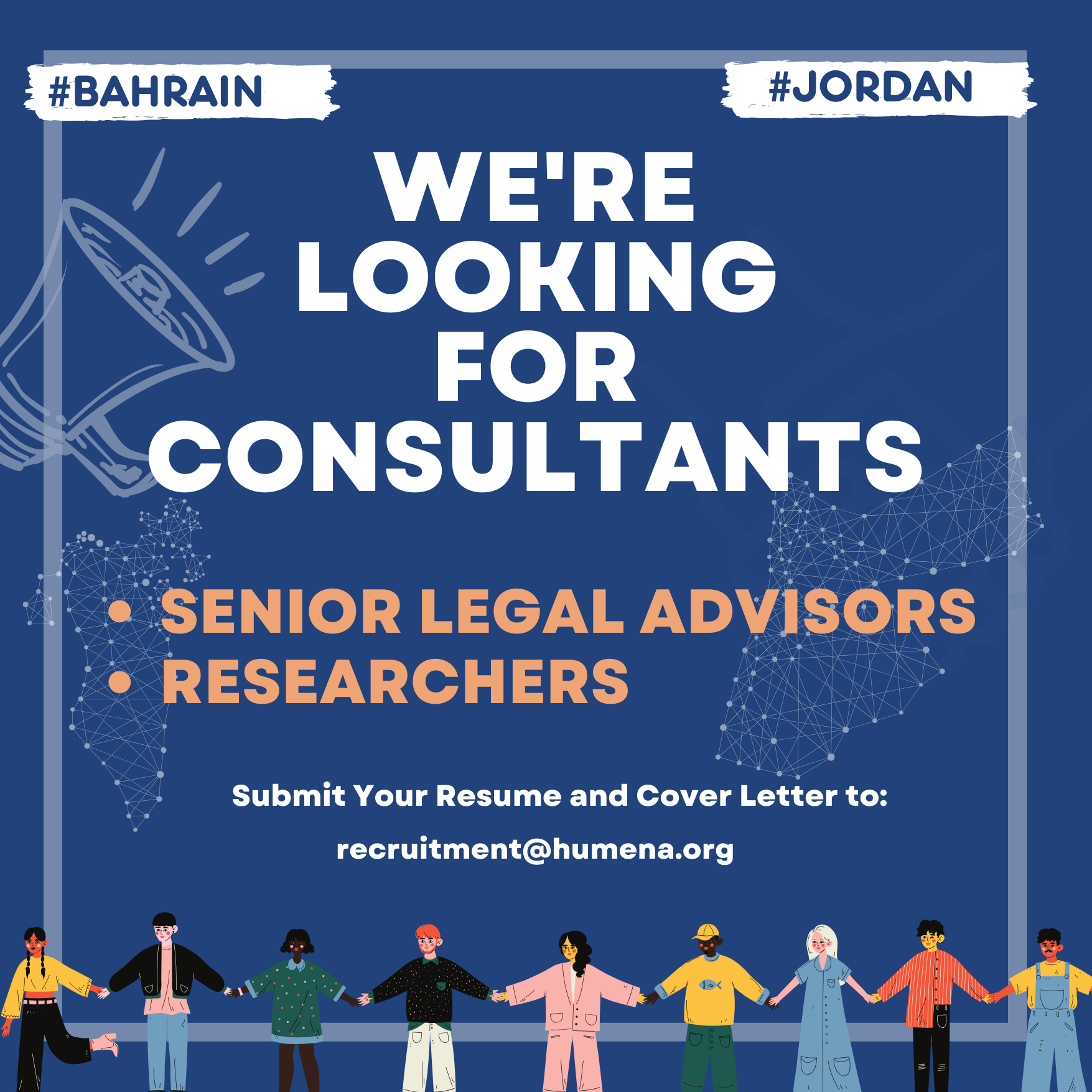 Consultancy Opportunities: Join HuMENA in Jordan and Bahrain