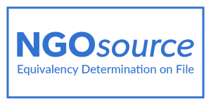 NGOsource Equivalency Determination on file